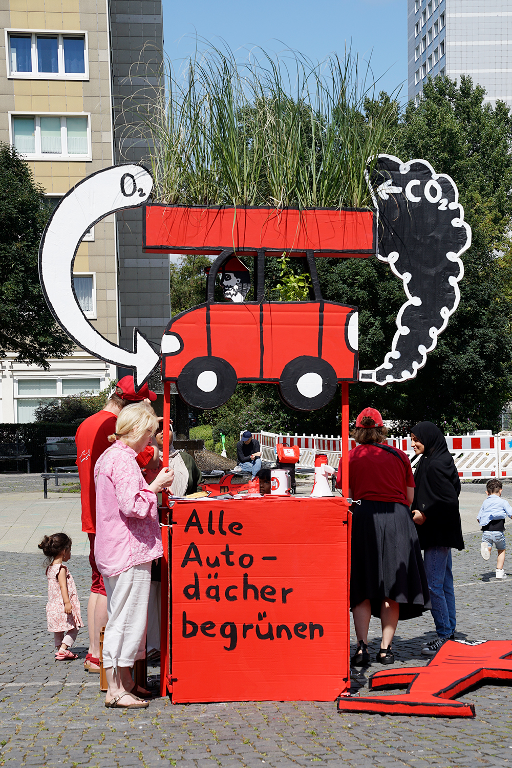 Alle Autodächer begrünen