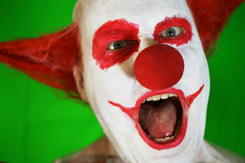 horror clown Schluba
